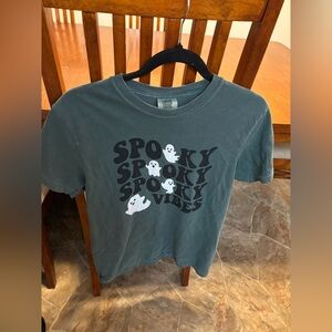 Spooky vibes comfort colors graphic tee